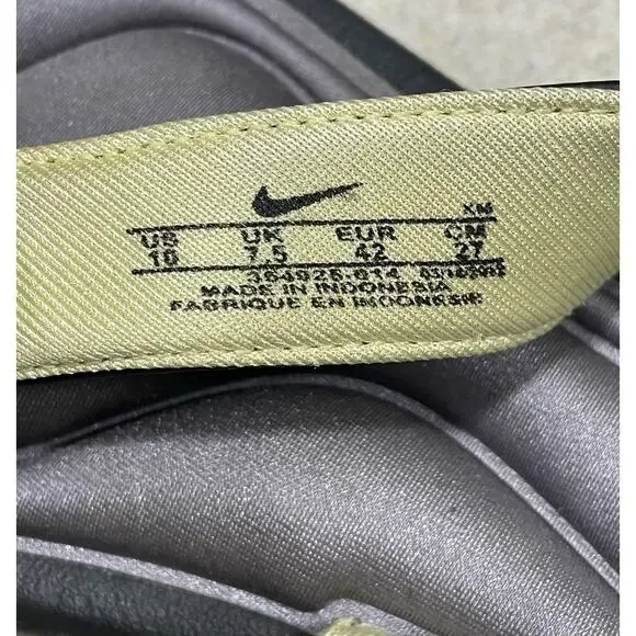 Nike Comfort Cushioned Footbed Flip Flops Women's 10 Thong Sandals Black-Summer - Picture 11 of 11